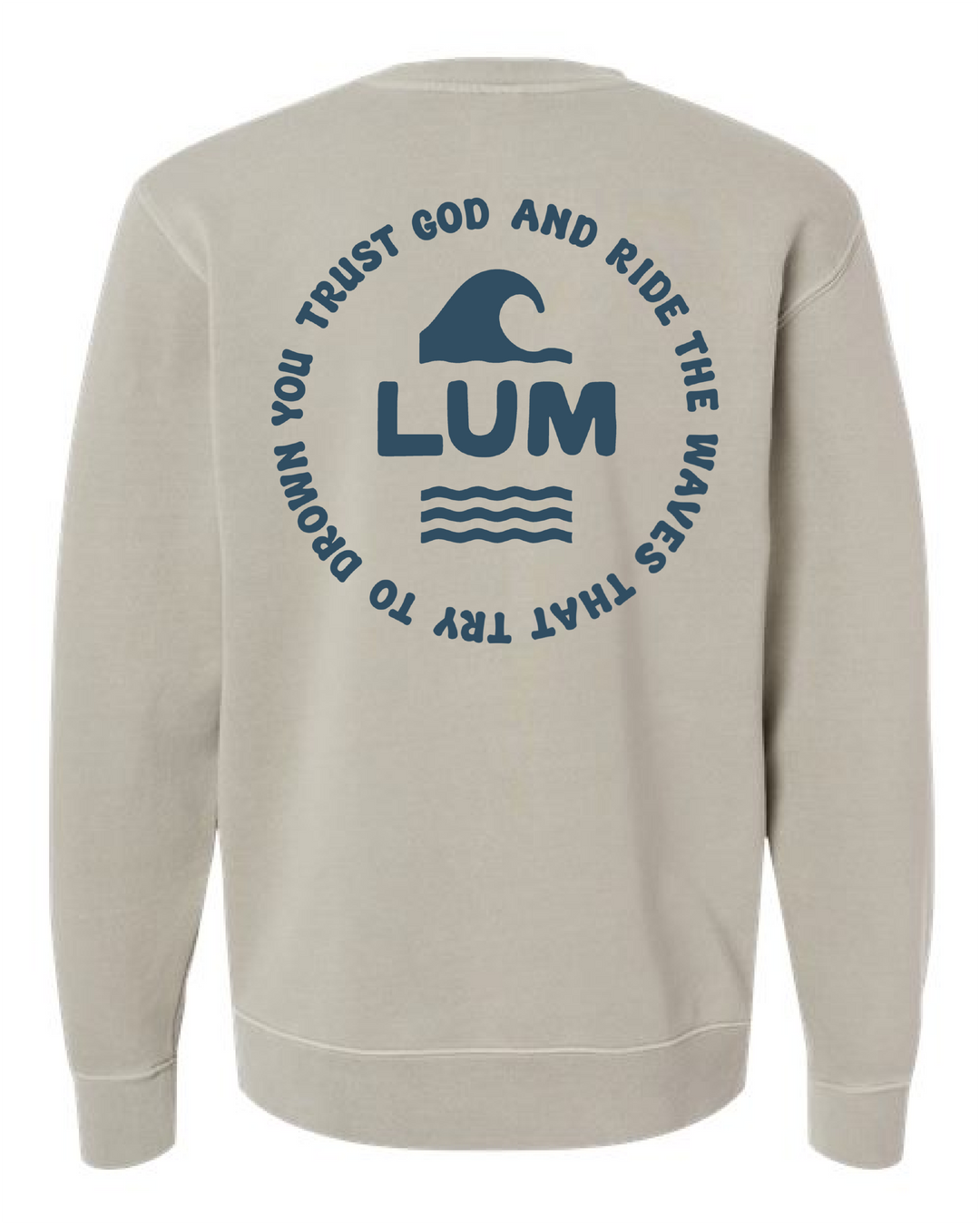 Midweight Pigment-Dyed Purpose from Pain Crewneck Sweatshirt