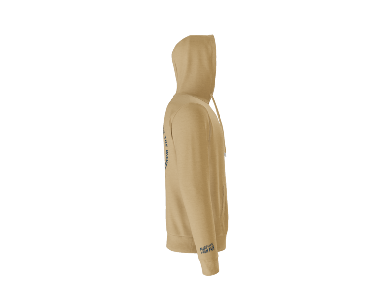 Beach Wash Purpose from Pain Fleece Hoodie